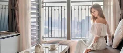 Panoramic Apartment, 1 Bedroom, Balcony, City View