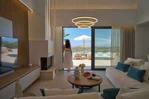 Smart TV, video games, table football, ping pong - Liodentra Villa, Sports & Wellness with 120m² Pool (CP48+V48 Geropotamos, Greece)