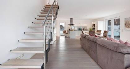 Ferienwohnung 'Palstek - Steinhude' mit Blick auf das Steinhuder Meer und zwei Balkonen