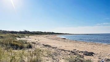 Vlak bij het strand