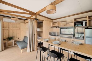 Private kitchen - Glamping Degli Ulivi  (Framura)