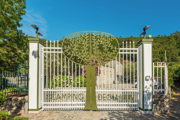 Entrada de l'allotjament