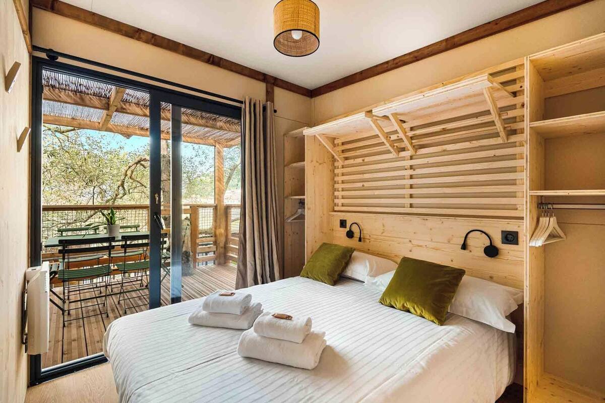 Chalet 3 Camere Da Letto | Phòng cách âm, truy cập Internet không dây miễn phí, bộ trải giường 