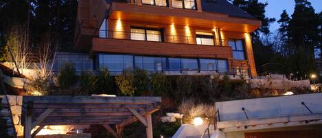 Façade de l’hébergement