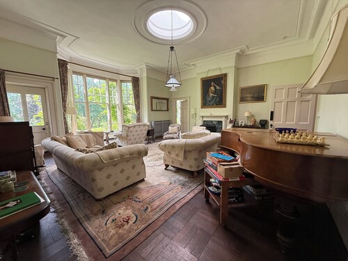 Stunning riverside country house near Limerick City with gardens and woodland