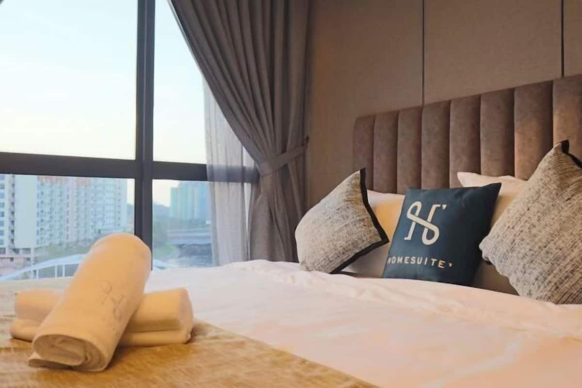 1 chambre, literie de qualité, minibar, décor unique