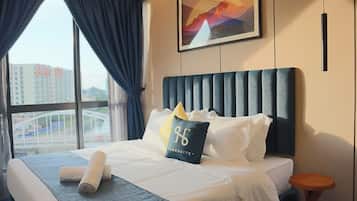 Standard-Doppelzimmer, Nichtraucher, Kochnische | Hochwertige Bettwaren, Minibar, individuell dekoriert