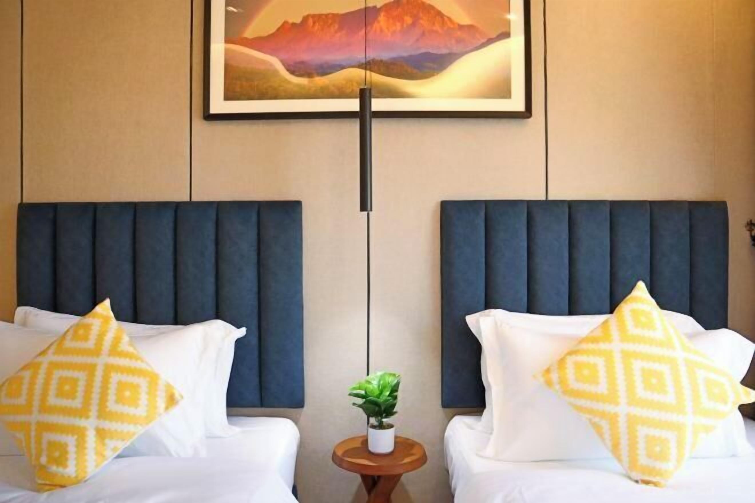 Literie de qualité supérieure, minibar, décoration personnalisée