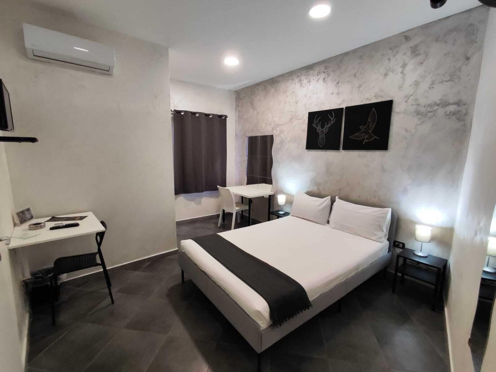 Doppelzimmer, 1 Doppelbett, Balkon | Schreibtisch, kostenloses WLAN