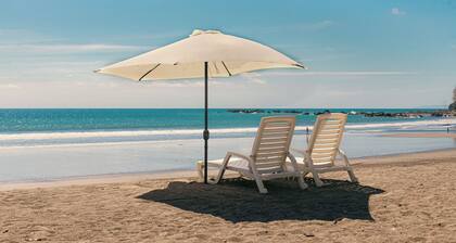 Jaco Walkout Beachfront-90 min SJO-sleep 6