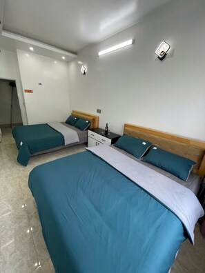 Standard Room, 2 Queen Beds, Shared Bathroom, City View | View from room
