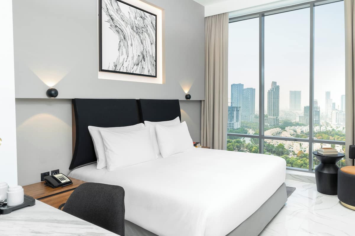 Minibar, in-room safe, blackout drapes, soundproofing