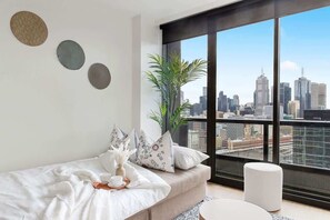 1 chambre, fer et planche à repasser, Wi-Fi, draps fournis