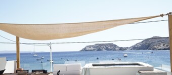 Theasis Beachfront Villa w/ Terrace by Hospi