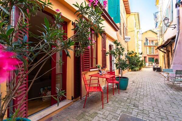 Udendørs spisemuligheder