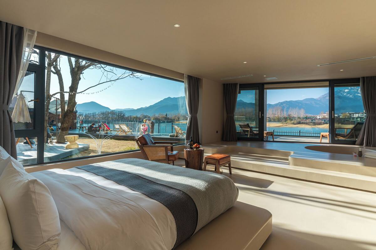 Doppelzimmer, Nichtraucher, Seeblick
