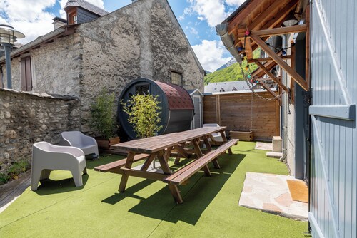 Chalet KasaLodge St Lary Vignec, ski, Sauna