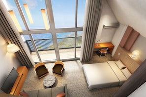 Deluxe Triple Room, Non Smoking, Sea View - SADO Futatsugame View Hotel (Sado)