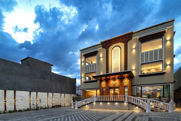 Façade de l’hébergement