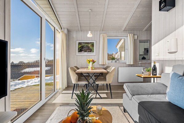 TV, fireplace, DVD player, stereo