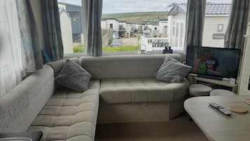 Chalet | Area keluarga | TV dan perapian