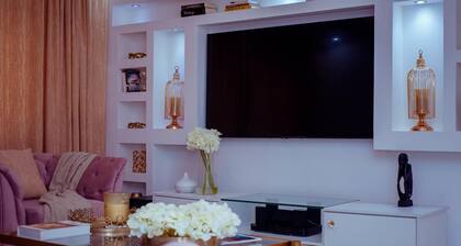 2-bedroom apartment in charming Kilamba with WiFi, AC. Relax and enjoy