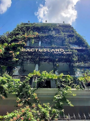 Fassade der Unterkunft