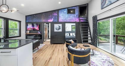 Two Tree Houses - Galaxy & Full Bloom