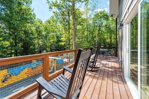 Terrace/patio - Elevate Treehouses - Book all 4 treehouses! (Pittsboro)