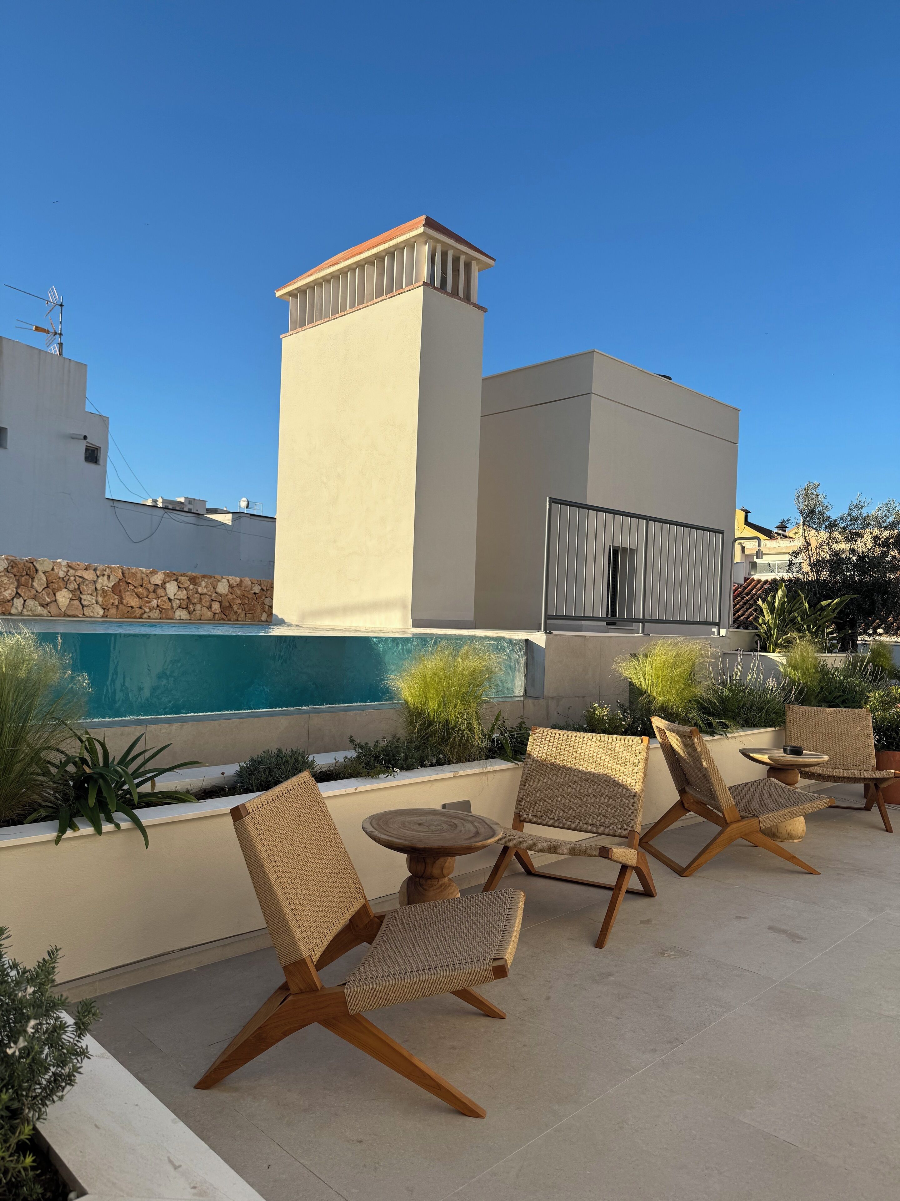 Terraza en la azotea