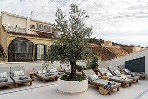 Terrasse sur le toit