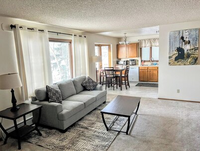 Bright & Spacious Downtown 2 Bedroom Apt  w/ King bed!