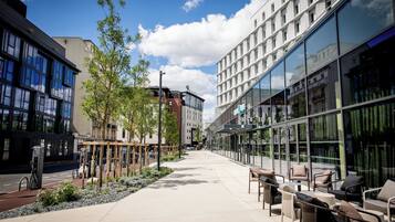 Voorkant van accommodatie