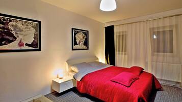 1 makuuhuone, silitysrauta/-lauta, Wi-Fi, vuodevaatteet