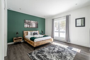 2 dormitorios, escritorio, wifi y ropa de cama