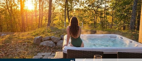 Bain à remous extérieur