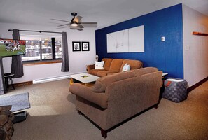 TV, fireplace, offices - The Evergreen. Hot tub, grill, walk to slopes. (Crested Butte)