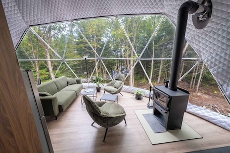 Interior. River & SPA | Les Domes de la Riviere Alick