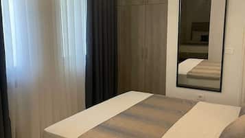 1 bedroom, iron/ironing board, free WiFi, bed sheets