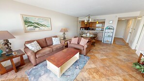 Appart'hôtel, 1 chambre | Coin séjour