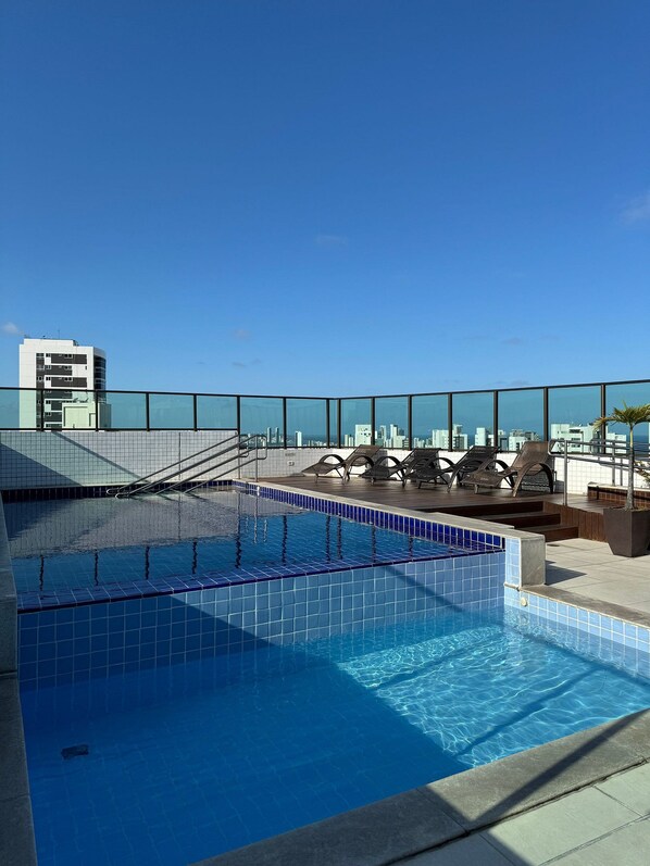 Outdoor pool - Flat no Beach Class Santa Maria (Recife)
