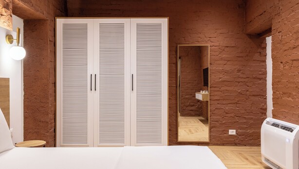 Leilighet – standard, kjøkken | Italienske Frette-laken, sengetøy av topp kvalitet og memory foam-senger