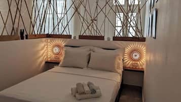1 chambre, fer et planche à repasser, Wi-Fi gratuit, draps fournis