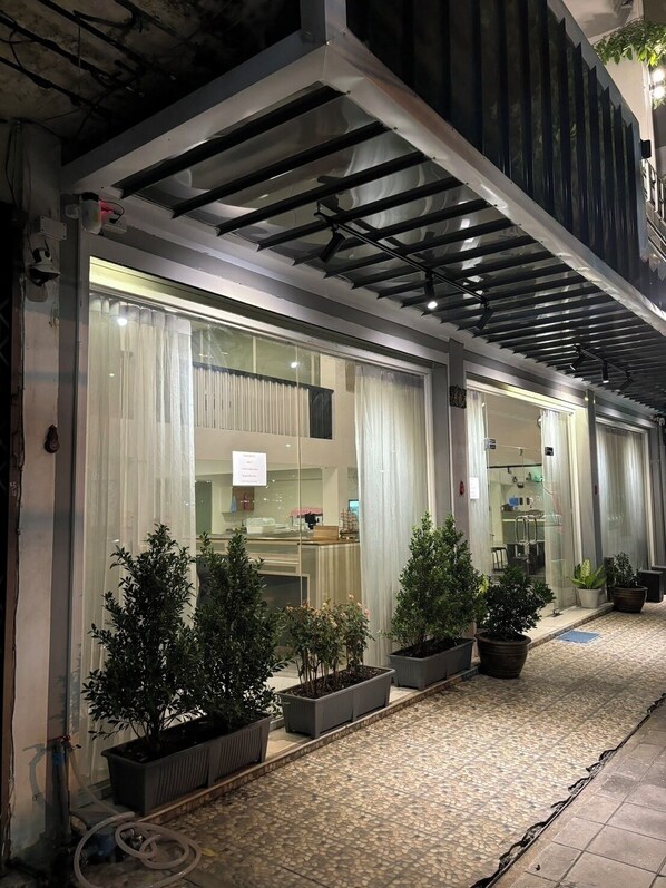 Fassade der Unterkunft