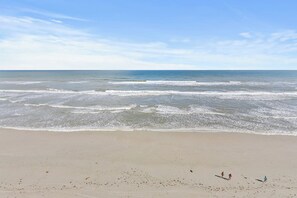 On the beach