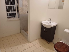 Towels, soap, toilet paper