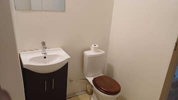 Towels, soap, toilet paper
