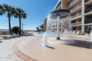 A heated pool - AZ 316 - 3Bd Luxury Beachfront-Free Beach Service! (Fort Walton Beach)
