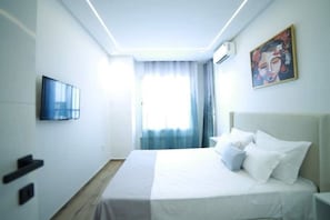 2 bedrooms, iron/ironing board, free WiFi, bed sheets - The Queen of Sidi Bou Said (Site archéologique de Carthage)