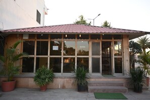 Fassade der Unterkunft